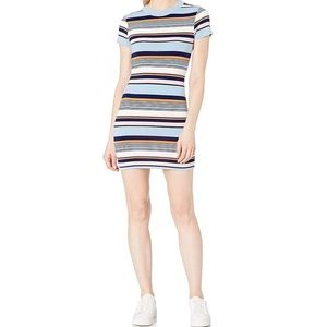 French Connection Byatt Striped Mini Dress